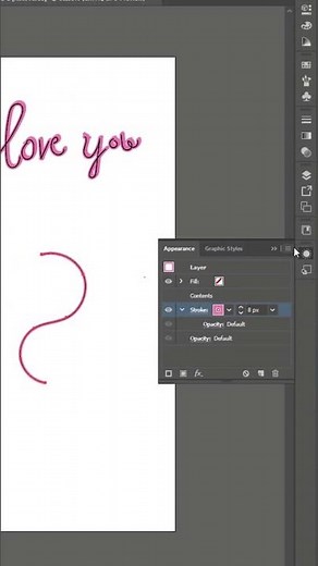 Illustrator Pro Tip: Live Drop Shadow Lettering! #illustratortip #lettering #shadow