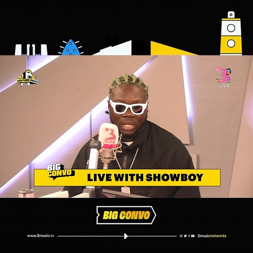 I feel very shy to get close to Omar Sterling… - Showboy #BigConversation | 3 MUSIC