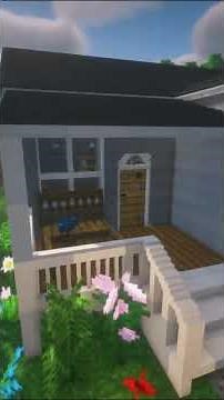 I made insane detail minecraft house used Little Tiles mod! #littletiles