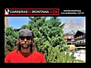 Anton Krupicka, live at Dolomites: La Sportiva prerace day at Lavaredo Ultra trail 2019