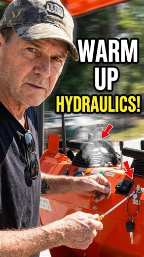 Don't ignore your mini skid steer hydraulic fluid #heavyequipment #diy