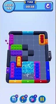 Color Block Jam Level 769 Solution Walkthrough #colorblockjam #gaming #colorblockjamgame #games