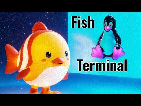 How to install fish terminal with oh my fish and how to change default terminal
