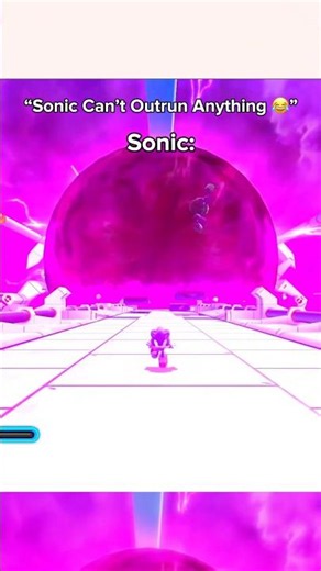 Sonic Outruns A Black Hole 🤯 Watch Until The End …#sonic #shorts #sonicheroes