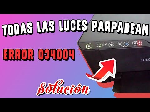 ERROR 034004 or All Lights Orange Epson L3210 Printer, Similar
