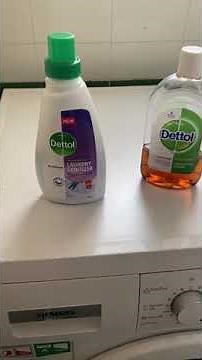 How to use laundry sanitiser #dettol #staysafe