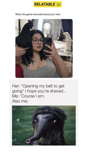 “Wish granted but make it awkward 😂.”#viral #memes #shorts #expectationvsreality #usa #funny