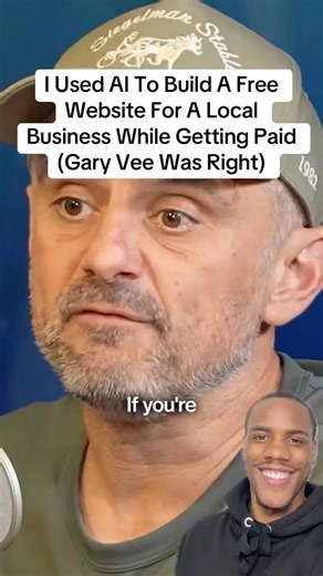 I Used AI To Build A Website For Local Business ( Gary Vee Was Right )