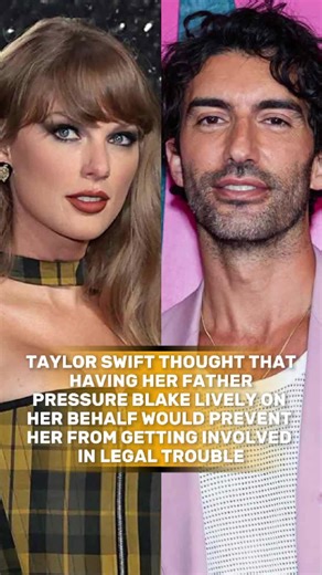 Taylor Swift thought that having her father pressure Blake Lively on her behalf would prevent her from getting involved in legal trouble.But Justin Baldoni used just one move to uphold justice for himself, turning the two people into the clowns!#fyp #tiktok #usa #celebrity #taylorswift