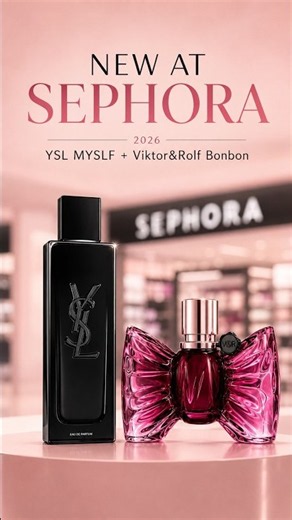 YSL MYSLF and Viktor&Rolf BONBON 😍 Sephora Fragrance Finds 2026! #shorts