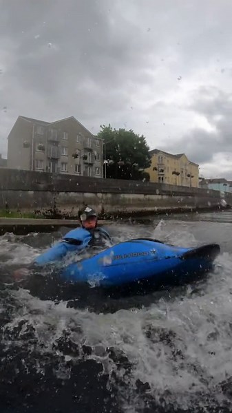 Kayak Flip Challenge: Nailing a Freestyle Move in the Canal