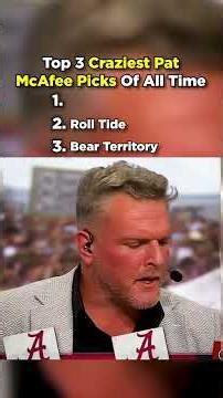 Craziest Pat McAfee Picks Of All Time #nfl #football #patrickmahomes #tombrady #joshallen #chiefs