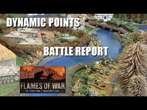 Flames of War Battle Report - Dynamic Points Eastern Front