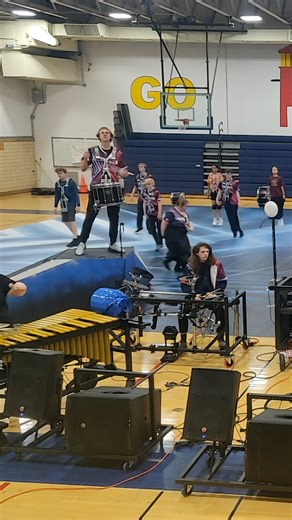 Did you know that Michigan has a thriving indoor color guard and percussion scene? Here's a sample of the opening of Breakwater Percussion's 2026 show. Dozens of similar groups exist all over Michigan and compete under either Michigan Alliance for Performing Arts or Michigan Color Guard Circuits. #michigan #AMichiganThing #amichiganthing #wgi #wgipercussion #wgi2026 #breakwaterpercussion #michiganwgi #indoordrumline #indoordrumline #indoordrumline2026 | A Michigan Thing