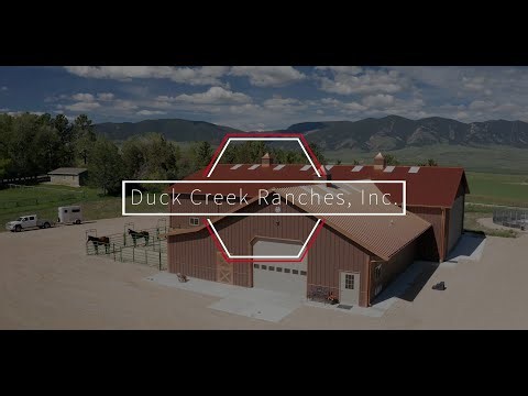 Custom Stall Barn for Duck Creek Ranches, Inc. | Morton Buildings Equestrian Building Tour
