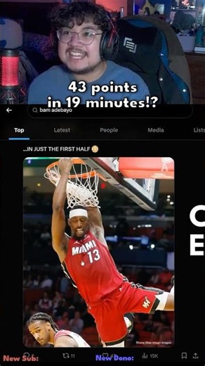 Bam Adebayo MAKES HISTORY!? #nba #basketball #shorts