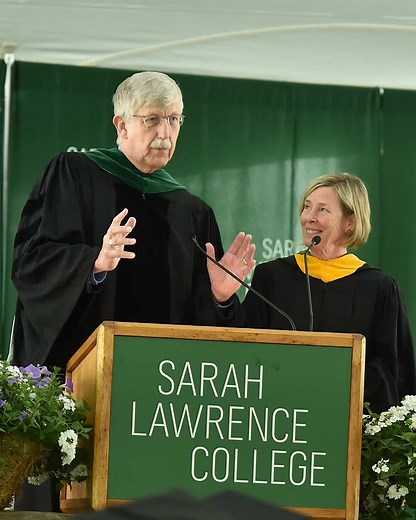 Diane Baker MS '79 and Dr. Francis Collins, Keynote Speakers