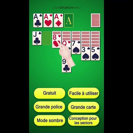 Un jeu de solitaire amusant, facile et addictif ! (1-1)
