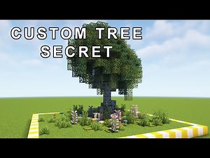 The Secret To Great Custom Trees In Minecraft | How I Build