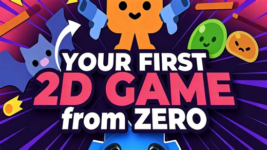 GDQuest—Your First 2D GAME From Zero in Godot 4 （Vampire Survivor Style）