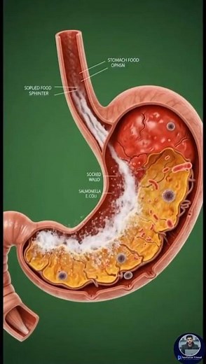 why vomiting..? 🤮. | 3D VISUALS explanation #3d #3danimation #science #shorts #shortsfeed