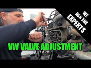 How To Adjust Valve Lash On a Volkswagen Engine