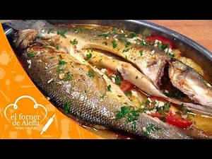 Baked Sea Bass with Potatoes