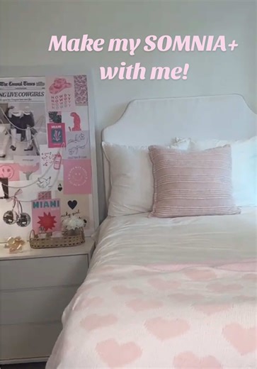 Make my SOMNIA with me! 🛏️✨ #college #dormlife #dormroom #somniaplus #collegelife