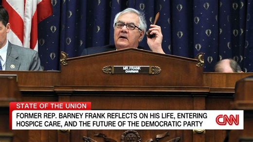 Former Congressman Barney Frank reflects on his life, entering hospice, and the future of the Democratic Party