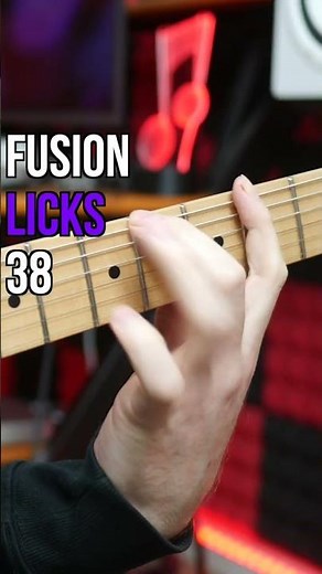 Jazz Rock Fusion Guitar Licks - 38