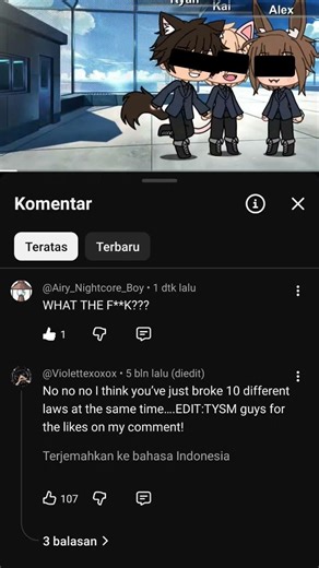 i hate #gacha #heat ahh wedgies