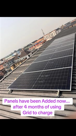 Solar Upgrade can be done in Bits, We just added Solar to the installation! #solar #solarissurge