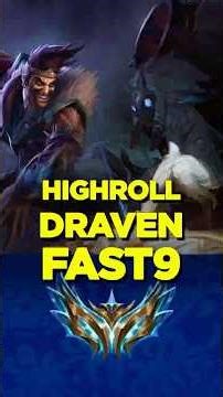 Highroll Draven Fast 9 in TFT Patch 16.1 C