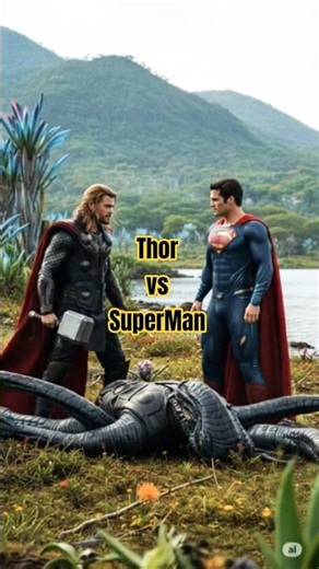Superman & Thor vs Aliens (Comic Book Comparison)