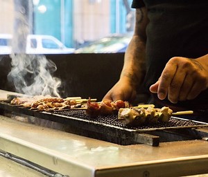 Yakitori Grill For Restaurant Or Home