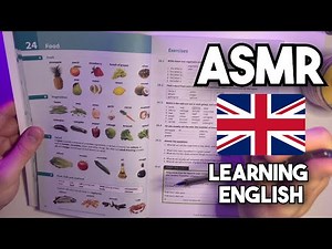ASMR study English with me 🇬🇧 1 hour study vocabulary