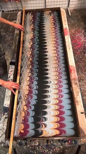 Ebru Art, paper marbling pattern, Make designs on textiles and paper #artist