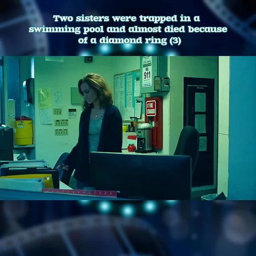 Sisters Trapped in Pool: A Tense Movie Scene Review