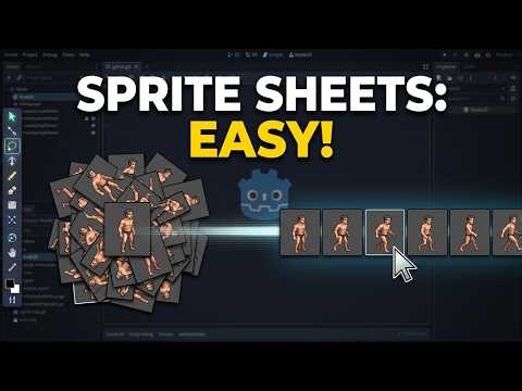 Learn Huge Sprite Sheets Fast with Godot 4.6 Sprite Animation Explorer Tool
