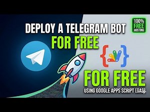 🚀 Deploy a Telegram Bot for FREE Using Google Apps Script (GAS)