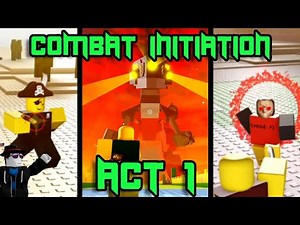 Combat Initiation Act 1 - Solo Walkthrough [Roblox]