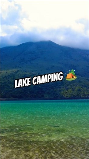 Lake Camping 😍 #camping #naturelovers #naturaleza