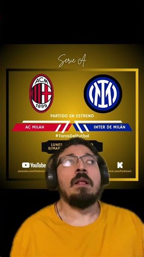 DERBY OF THE MADONINA #fredreact #football #seriea #acmilan #interdemilan
