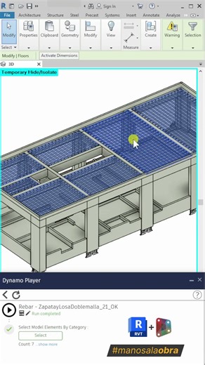 DYNAMO REBAR - ACERO DE REFUERZO #revittutorial #revit