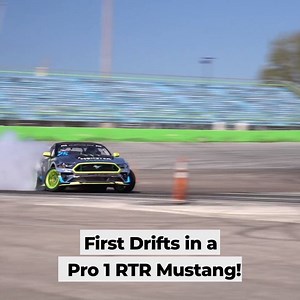 First Drifts in a Pro 1 RTR Mustang! | Adam Lz