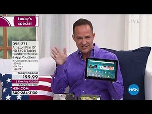 Amazon Fire 10" HD 64GB Tablet Bundle with Case and App ...