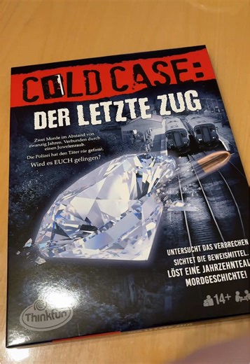 Cold Case: Der letzte Zug | Von Ravensburger | Kostenloser Versand 📦✅ #valentinstagsdeals #ravensburger #rätselspiele #krimi #coldcase