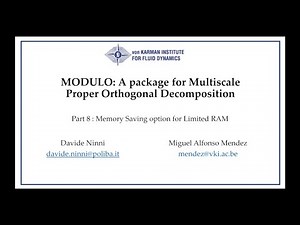 MODULO Tutorial 8 : Memory Saving option for Limited RAM