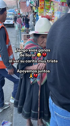 Una madre lo es todo pero ella anda muy triste y cansada 😔💔😪 si todos sumaríamos podemos hacerle feliz por eso aquí les dejo un 67_62_64_13 para apoyar con todo lo que podamos todo esto sería posible gracias a ustedes 🥹😪#sucre_bolivia🇧🇴 #ayudasocial #abuelita #sucre_bolivia🇧🇴 #amoralprojimo