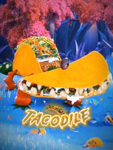 Tacodile Supreme vs Giant Lizard #cloudywithachanceofmeatballs2 #journey2